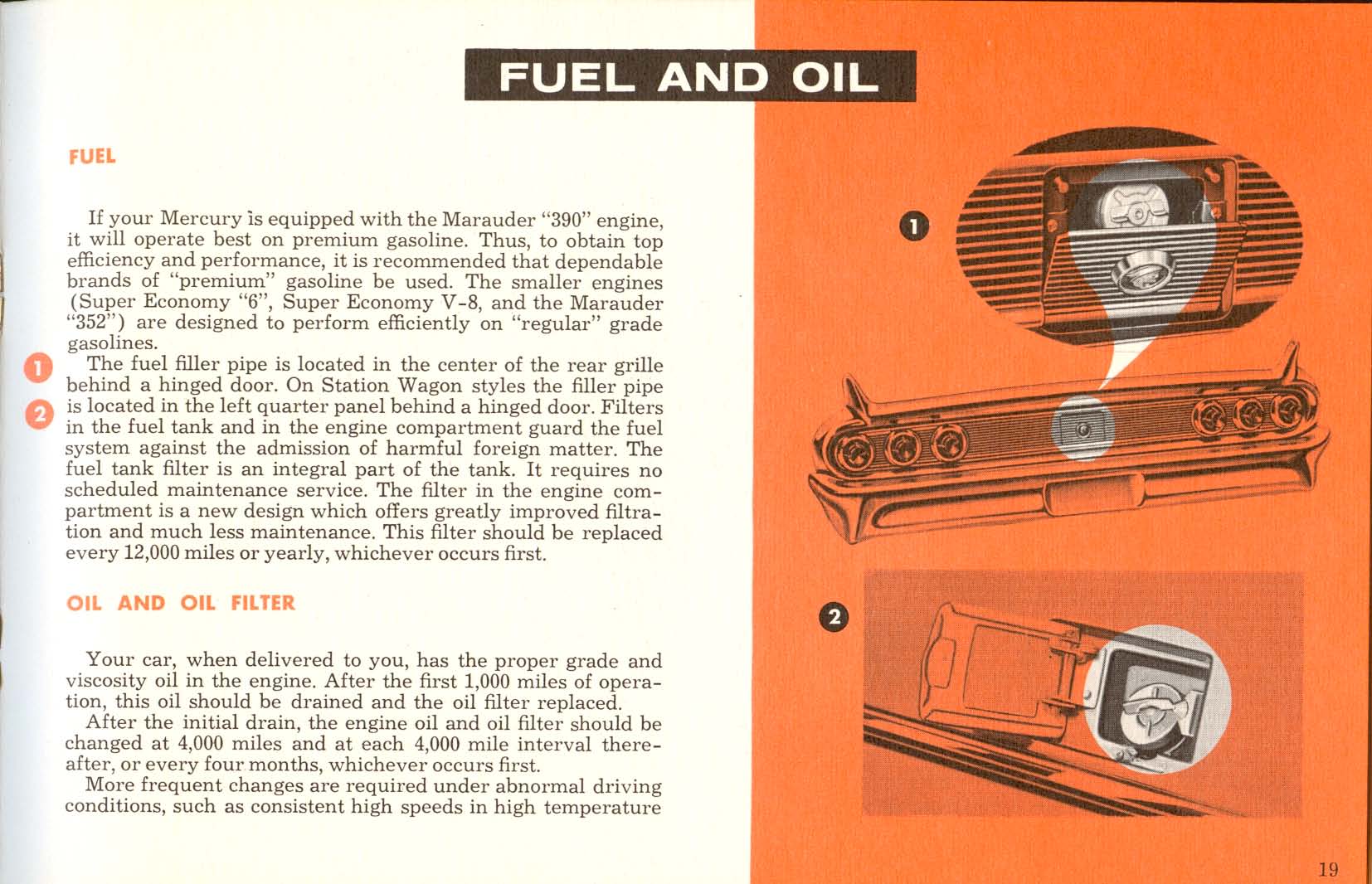 1961 Mercury Owners Manual Page 22